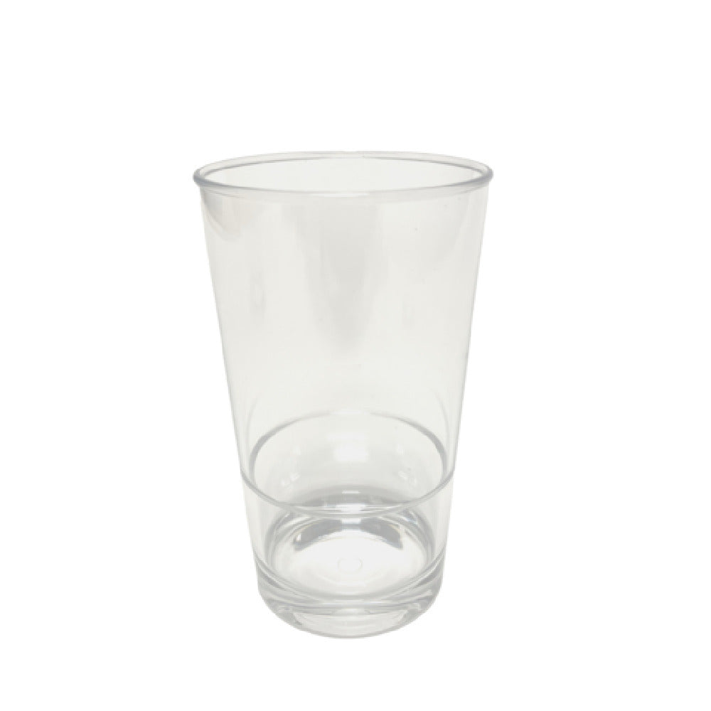 GET Enterprises PK/BB-16-CL Stackable Mixing Glass 16 Oz. 3.25"L X 3.25"W X 5.44"H