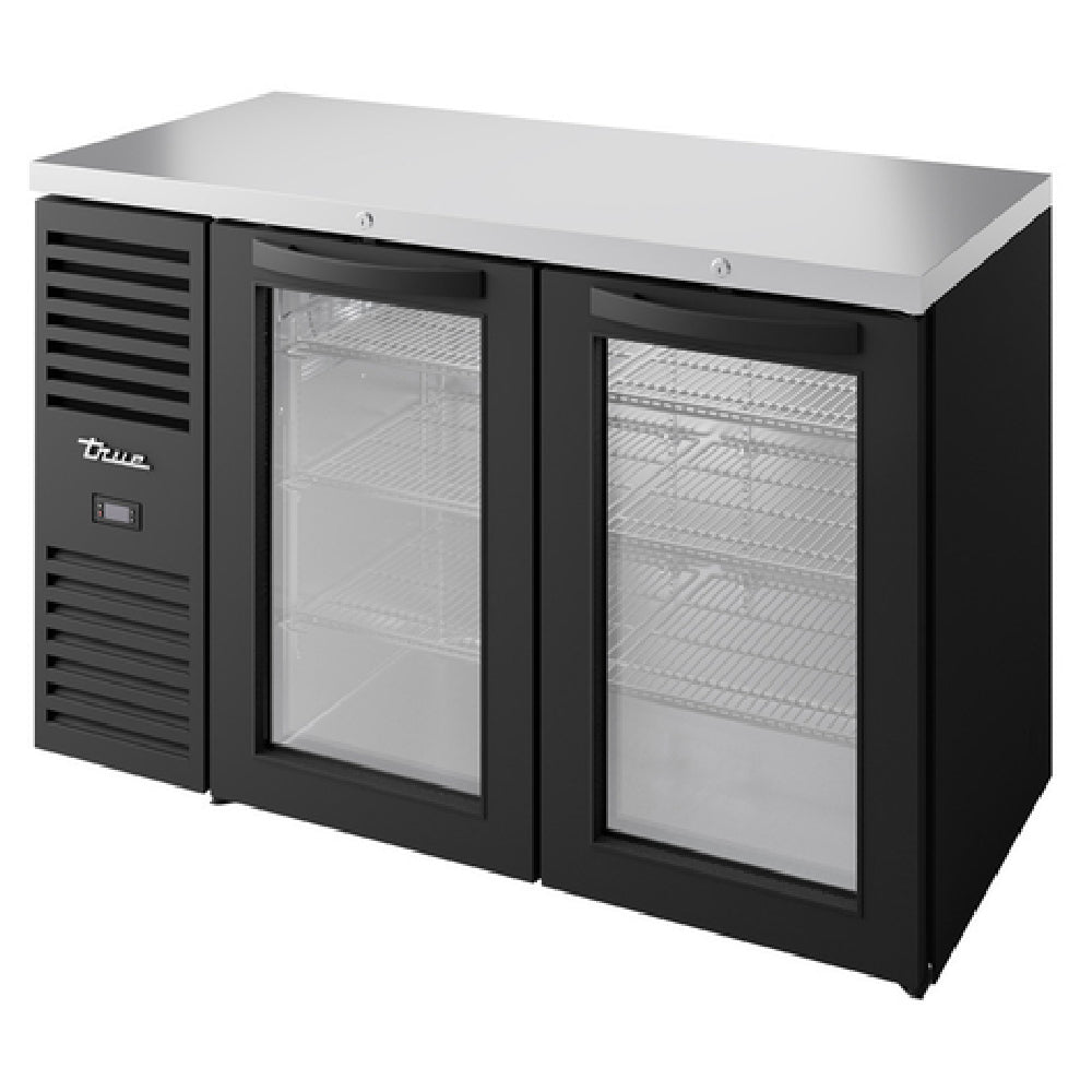 True Refrigeration TBR52-RISZ1-L-B-GG-1 Refrigerated Back Bar Cooler Two-section