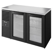 True Refrigeration TBR52-RISZ1-L-B-GG-1 Refrigerated Back Bar Cooler Two-section
