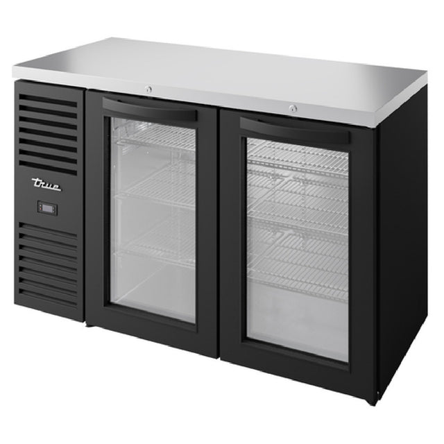 True Refrigeration TBR52-RISZ1-L-B-GG-1 Refrigerated Back Bar Cooler Two-section