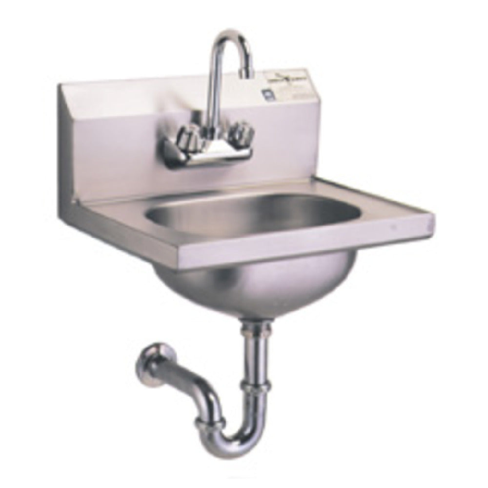 Eagle HSA-10-FA-2X Hand Sink Wall Mount 13-1/2" Wide X 9-3/4" Front-to-back X 6-3/4" Deep Bowl