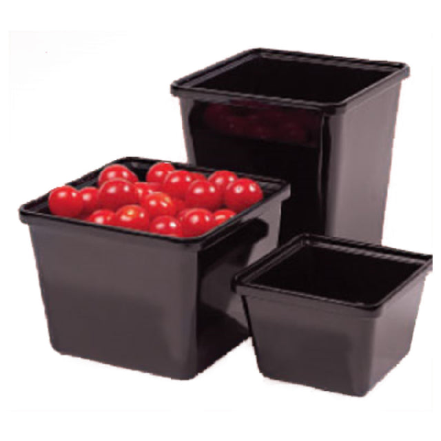 GET Enterprises ML-149-BK Salad Crock 2 Qt. Square