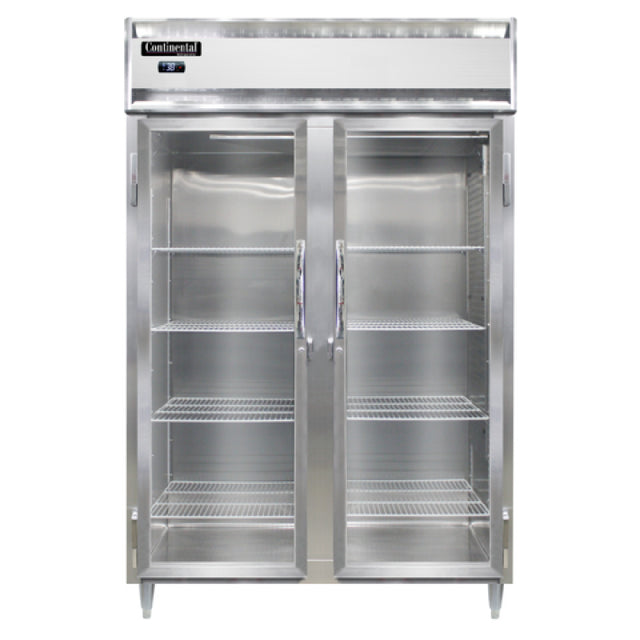 Continental Refrigerator DL2W-SS-PT-GD-SD Designer Line Heated Cabinet 50 Cubic Ft. Capacity