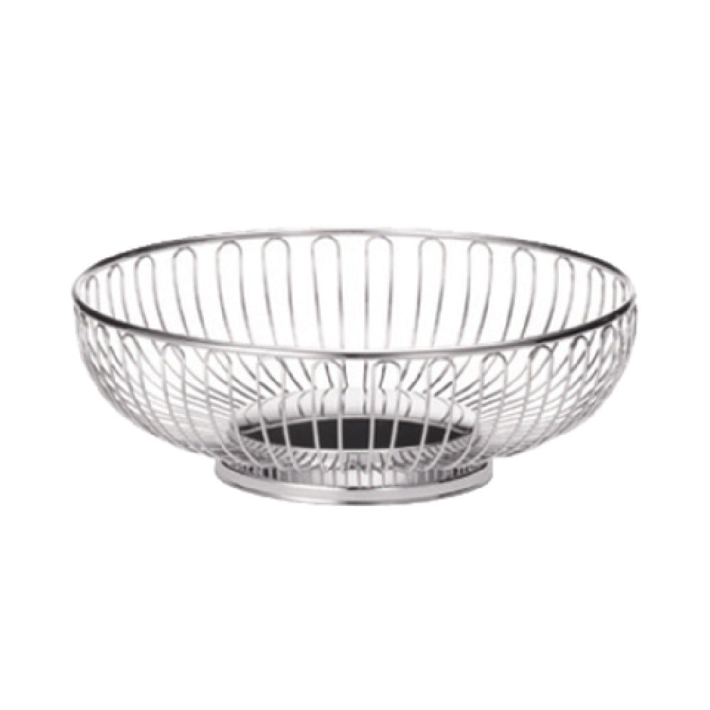 TableCraft Products 4175 - Cash & Carry Chalet Basket, 9-5/8" Dia. X 3-1/4"H, Round
