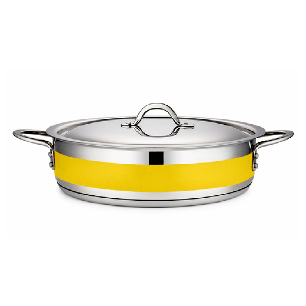 Bon Chef 71030-CF2-Y Country French X Pot 6 Qt. 12-3/8" Dia. X 3"H