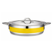 Bon Chef 71030-CF2-Y Country French X Pot 6 Qt. 12-3/8" Dia. X 3"H