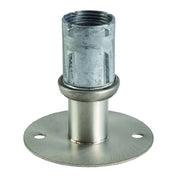 Hubert 38224 - Kratos 28W-399 Adjustable Flanged Foot For Worktables And Compartment Sinks