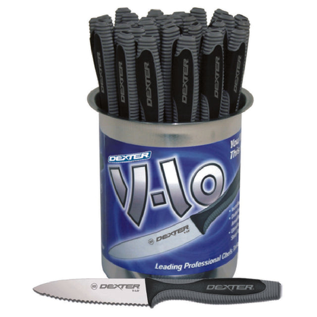 Dexter Russell V105SC-36B V-Lo® (29463) Paring Knives 3-1/2" In Display Bucket