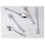 Steelite 5724SX002 Bouillon Soup Spoon 6.625" 18/0 Stainless Steel