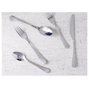 Steelite 5724SX002 Bouillon Soup Spoon 6.625" 18/0 Stainless Steel