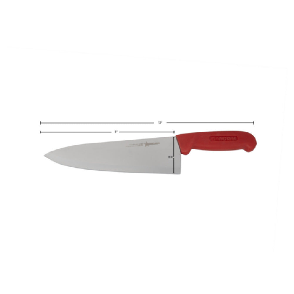 Omcan 12008 (12008) Chef Knife 8" Medium Blade
