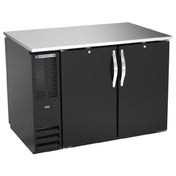 Beverage Air BB48HC-PT-B - Refrigerated Pass-Thru Back Bar Refrigerator, Two-section
