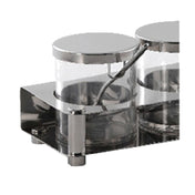 FOH BUT040MSS18 Smart Buffet Ware® Smart Condiment Serving Spoon 5.5" Silver