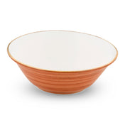 Bon Chef 2060002P-O Tavola Cereal/Salad Bowl 7" Dia.x 2.25"H Alumina Vitrified