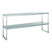 Hubert 30875 - Kratos Double Overshelf For 12"x60" Worktables