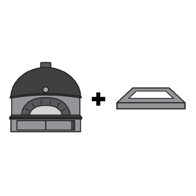 AMPTO PROOFER-LESS02 Proofer-less (Chamber +Base Ring) This Allows The Oven To Be Placed On A Counter