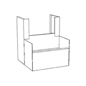 Perlick 7055A8 Underbar Beer Drainer 18"W X 18-9/16"D (TS Depth) For 4040A Series Space Saver Dispensing Heads