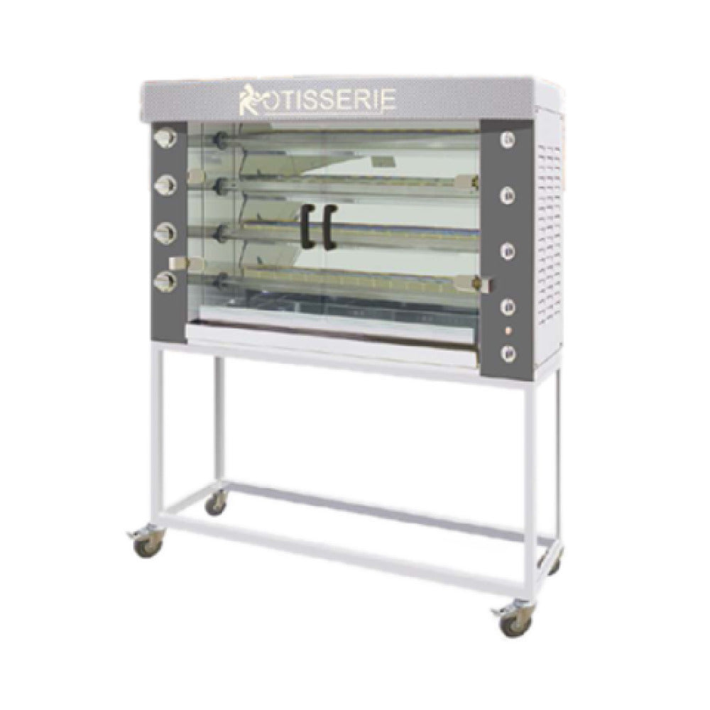 Rotisol FB1400-4G-SSP FlamBoyant Infrared Rotisserie Oven Gas Countertop