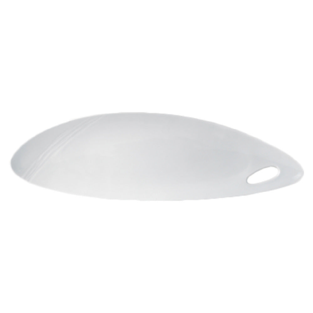 Steelite 9002C640 Platter 20.25" X 6.25" X 1.75" Organics