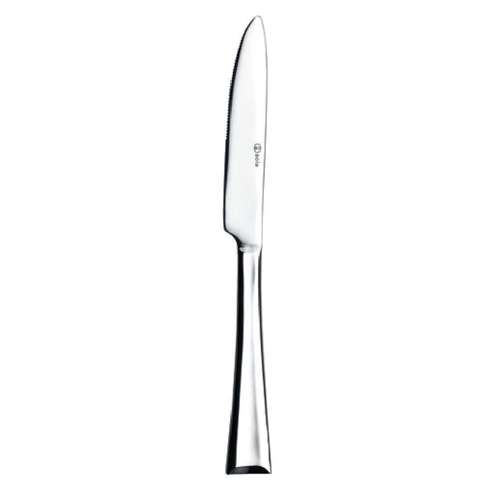 Arc Cardinal MB202 Sola Alessandria Dinner Knife (L:9.25'' X W:1.8'') 13/0 Stainless Steel