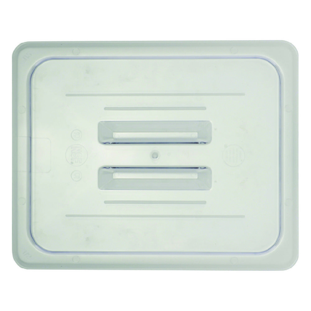 Hubert 83327 - Hubert® Solid Food Pan Cover, 12-4/5"L X 10-3/7"W, With Handle