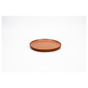 Arc Cardinal FP401 Maria Portugal Terracota Terra Sienna Plate (D:7.5'') Stoneware
