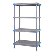Quantum QP187250SS-4 Millenia Shelving Unit 72"W X 18"D X 50"H 2000 Lbs. Load Capacity