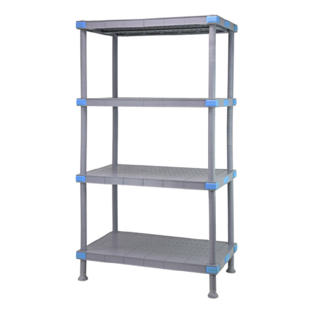 Quantum QP187250SS-4 Millenia Shelving Unit 72"W X 18"D X 50"H 2000 Lbs. Load Capacity