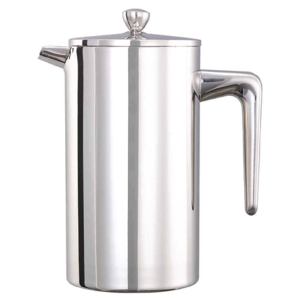 Service Ideas PDWSA1000PS French Press 1 Liter (33.8 Oz.) 4-1/4" X 7" X 8-1/2"