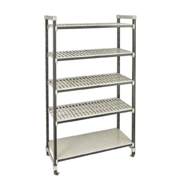 Cambro EST186081VS5480 - Camshelving® Elements XTRA Series High Density Top Rail Stationary Starter Unit