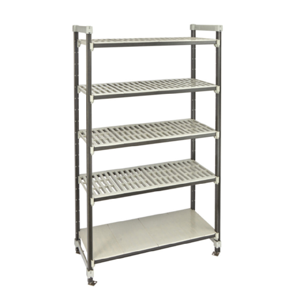 Cambro EST215481VS5480 - Camshelving® Elements XTRA Series High Density Top Rail Stationary Starter Unit