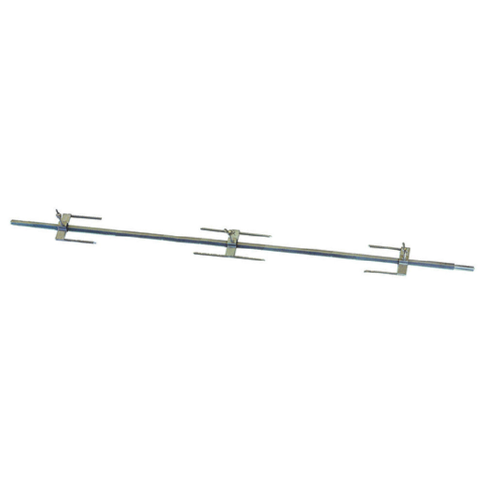 Rotisol BP9 Traditional Chicken Spit 1 Double And 2 Single Prongs For MasterFlame 975's & 950's And Previous Design GrandFlame 950's