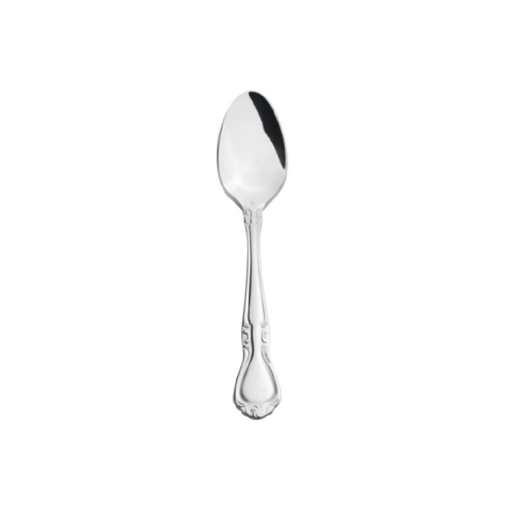 CAC China 8023-09 Glamour Demitasse Spoon 4 5/8" 18/8 Stainless Steel