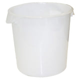 Rubbermaid FG572800WHT Storage Container 22 Quart 13-1/8" Dia. X 14"H
