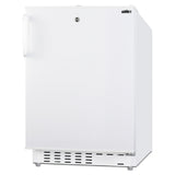 Summit ALRF48 Undercounter Refrigerator/Freezer ADA Compliant Built-in Or Freestanding Use