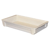 MFG Tray 814108 5136 Storage Container 2 Gallon 20-3/4"L X 11-1/3"W X 3-1/4"H