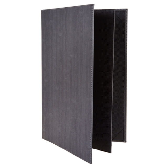 Winco LMF-814GY Menu Cover Four Views Legal Size