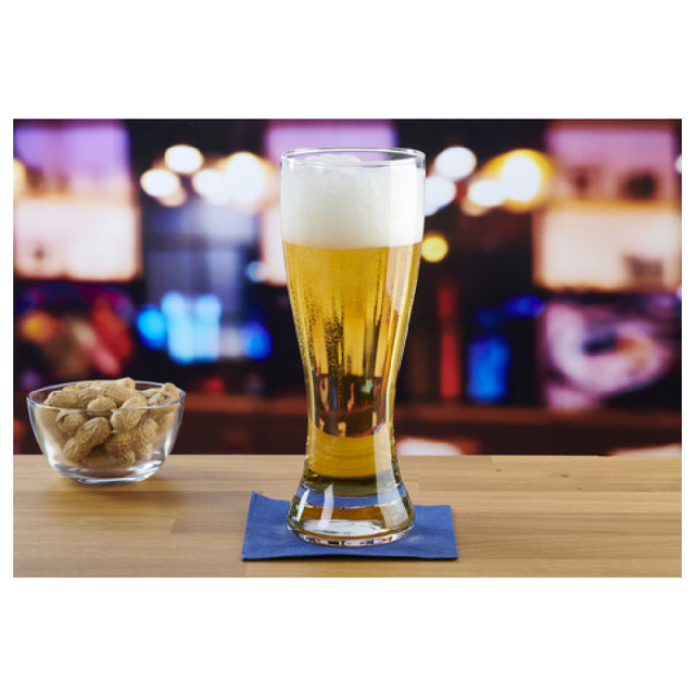 Buccaneer Container Corp 80436-DECO (Buccaneer) Bulge Top Pilsner Glass 23 Oz. 3-3/8" Dia.
