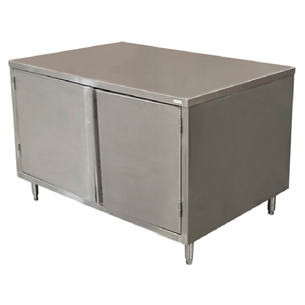 BK Resources CST-3648H Chef Table Cabinet Base With Hinged Doors 48"W X 36"D X 34-3/4"H Overall Size