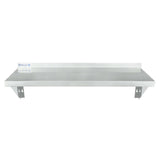 Empura 1236WS18G - Wall Mount Storage Shelf, 36"W X 12"D X 13"H, Standard Duty