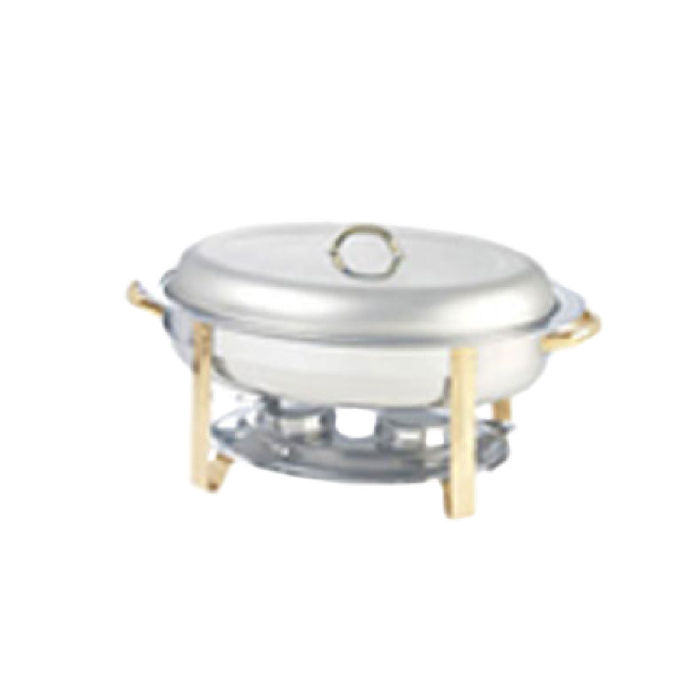 Admiral Craft GRG-6 Gold Regent Chafer 6 Qt. Lift-off Top