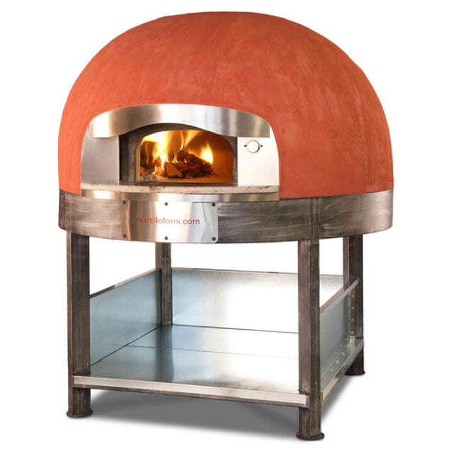 Rosito Bisani FW100-CB Morello Forni Wood Fired Pizza Oven Wood 39" Inside Cooking Diameter