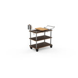Steelite MGCRNX16WSXX Mogogo Buffet Solutions Roll'n Mixology Service Cart 41-1/2" X 21" X 40-1/2"H