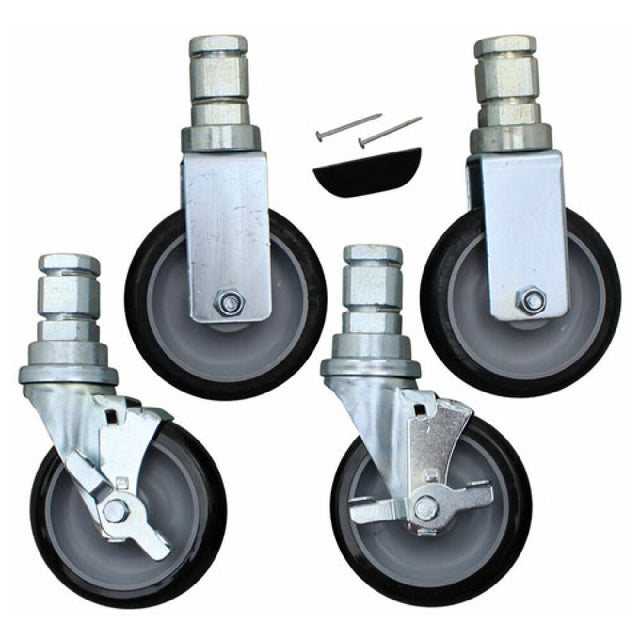 Alto-Shaam 5004862 Unibody 5in Stem Casters