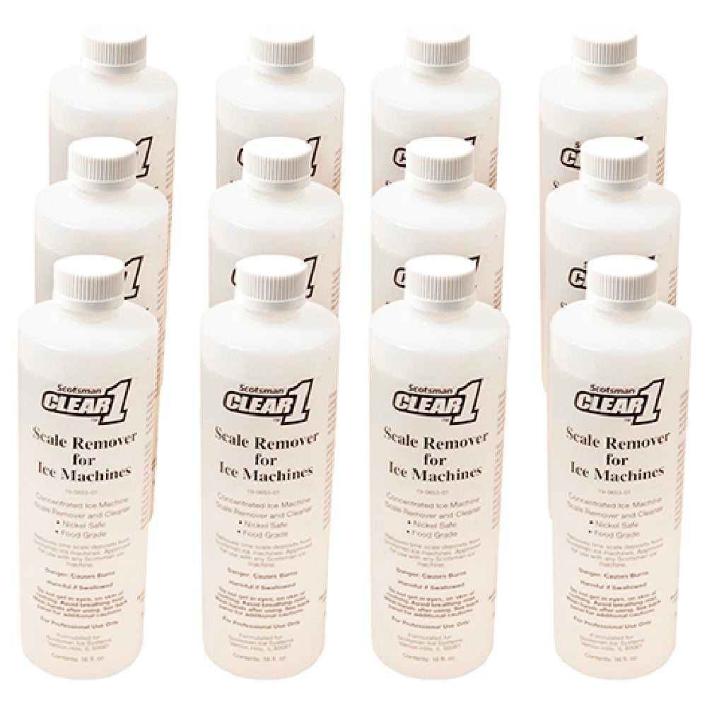 Scotsman 19-0653-12 Scale Remover Clear1 16oz Bottles Cs/12