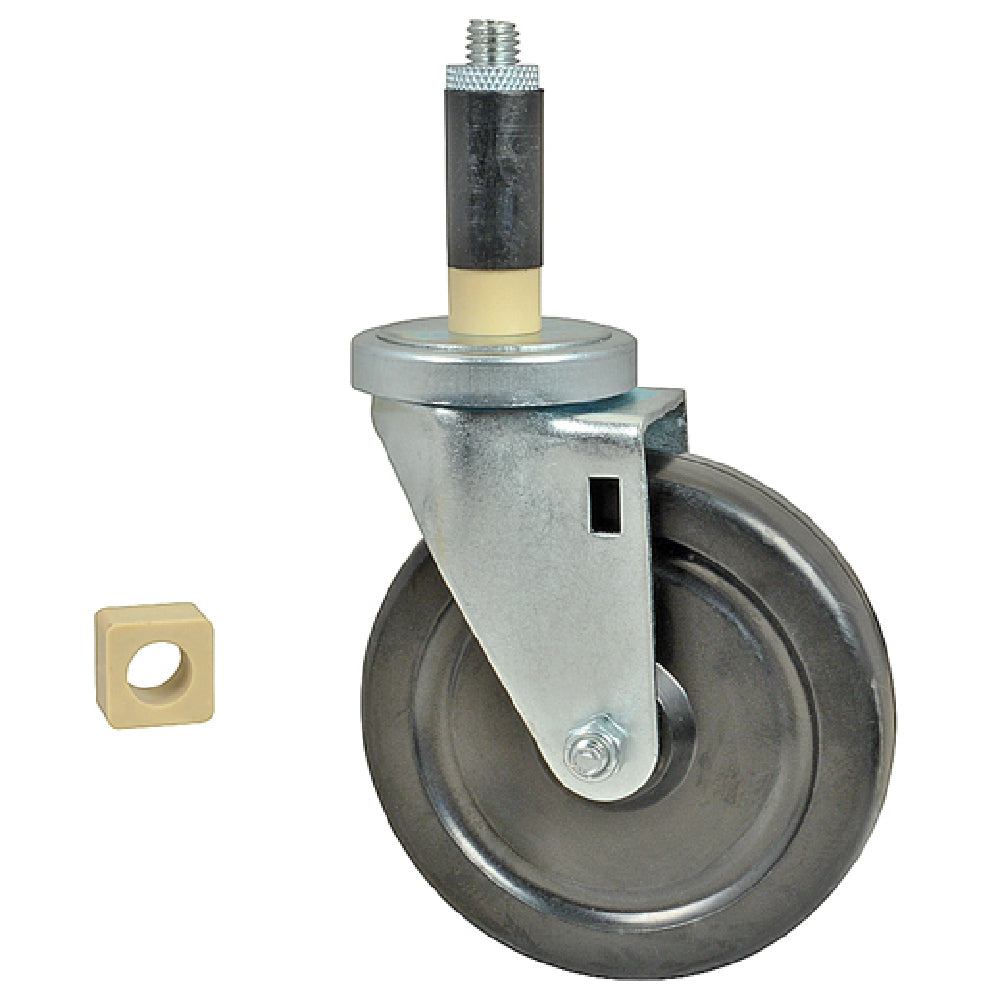 AllPoints 8009639 Caster 5 " Black Wheel "no" Brake L (new Style)