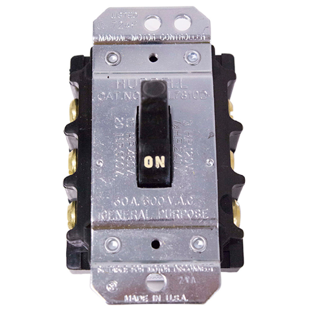 Hubbell -7810UD Switch 3 Pole Single Throw (fan)