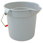 Rubbermaid RBMDFG253100BLA 2 Gallon Gray Sanitizer Bucket