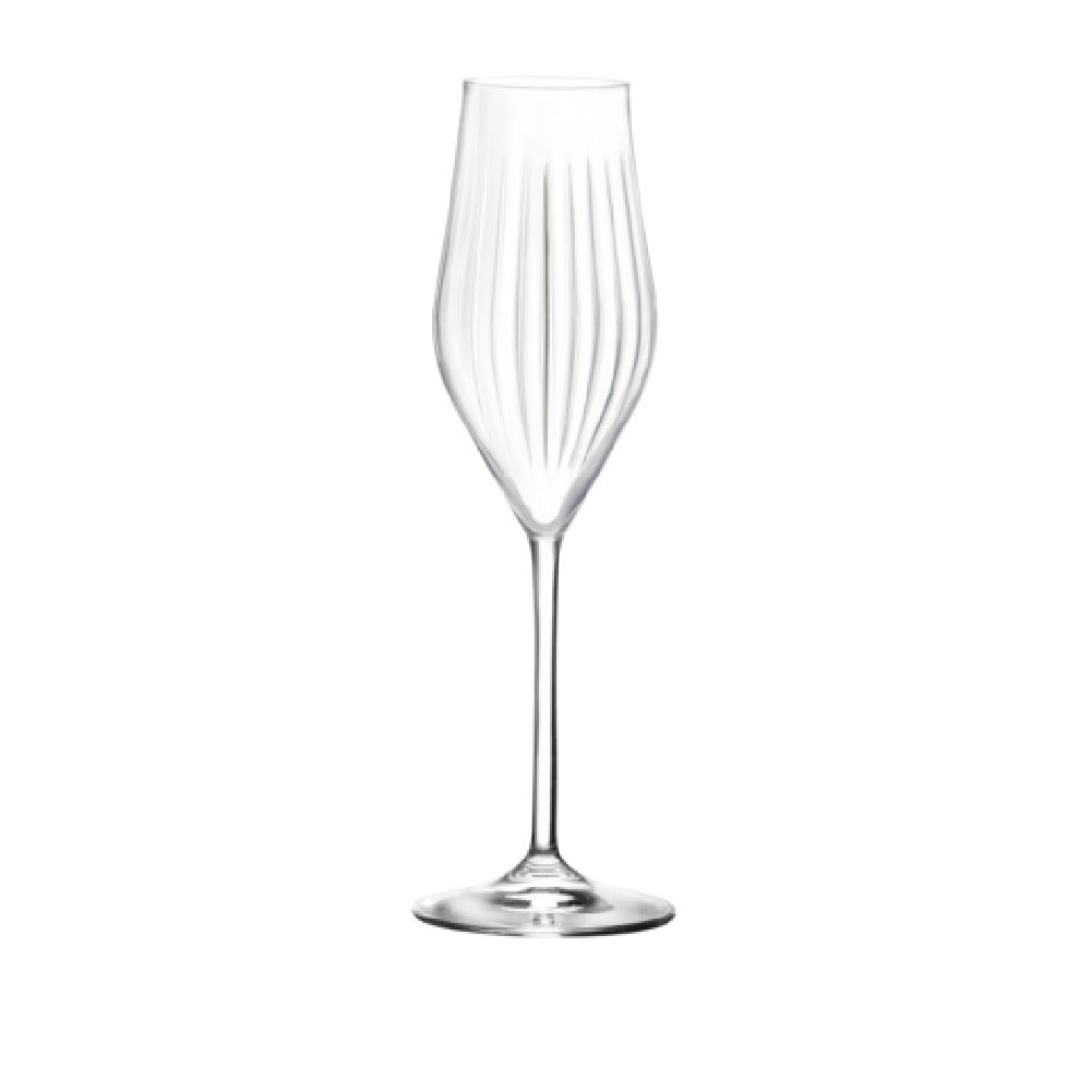 Steelite 677RCR398 - Flute Glass, 7.5 Oz., 3.5"W X 10"H