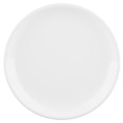 GET Enterprises B65R-W Elite Global Solutions Plate 6-1/2" Dia. X 3/4" H Round